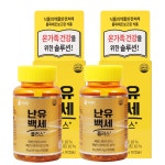 백세존 난유백세 플러스 국산난유 고농축 난황레시틴 90캡슐, 2개 : 백세공식몰