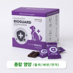 [1+1] ABC동물의료센터 부스터펫 강아지 영양제 바이오가드 (배변+면역), 60정, 1개 : 부스터펫