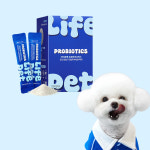 라이프펫 특허 강아지 유산균 프로바이오틱스 변비 설사 구토 장건강+피모+면역력, 30포, 1개 : 라이프펫 공식스토어