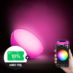 필립스 휴 고 GO V2 휴대용 스마트 조명 테이블 무드등 침실등 블루투스 지원 : 필립스 휴 공식스토어