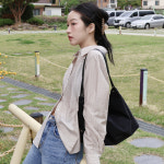 SIAC3071 Lotus Bag Black : SIYAZU
