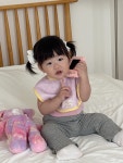 [DUDU] Little star bib 6중거즈 턱받이 (뒷면 모달거즈) : 두두하다