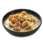 백합칼국수 밀키트 420g x 3개 냉동 해물칼국수 간편조리 : 패스트랜드