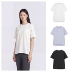 폴햄 여성 소로나 롱 오버핏 슬릿 반팔 티셔츠 PHG 5TS 274O : 스타필드 코엑스점 폴햄