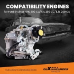 포드 4 9L 300Cu / 1L 250Cu 3 3L 200Cu 엔진 1965 1985 브롱코... 그라나다 이코노라인 1 for Ford 200 250 300 19 : 미라클트레이드