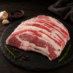 행복고기 우삼겹 미국산 1kg 구이용 냉동 삼겹양지 : 행복고기