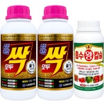 모두싹골드 1kg 2병칼슘1개세트 나라바이오 식물영양제 뿌리혹병 탄저병 유황 비료 미생물 : 농사싹해결