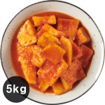 제주한백김치 석박지 설렁탕 국밥집깍두기 5kg : 제주한백김치