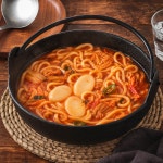 참도깨비 갱시기 김치 칼국수 개별면230g 2팩 김치볶음150g 2팩 맑은진장국 2봉 : 참도깨비
