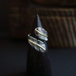 Feather Ring, Harvey Mace 네이티브 아메리칸 주얼리 : TUTTO PASSA