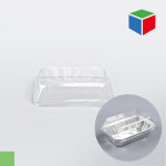 은박파운드케이스 IL-313-C 소 (PET뚜껑 단품) 10봉 # : 대흥포장주식회사