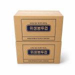 종이 위생봉투컵 무형광 국내생산 일회용 사각정수기컵 178ml, 4000개입, 2개 : 수양상사
