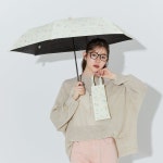 Sunny Cat Mini / 써니캣 여성 토트백 3단 우산 화이트 : 카네야마재팬