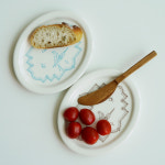 오발 플레이트 튤립과 문버드 Oval plate Tulip, Moon Bird (택1) : ordinary home