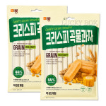 미룡 크리스피 곡물과자 650g X 2개 : 행운상자