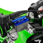 지터 레이싱 (ZETA RACING) 프론트 YZ, WR, TTR, KX, RM, RMZ 리어 D-TRACKER 브레이크 리저버 커버 블루 탱크 캡 F6445 : 은율무역