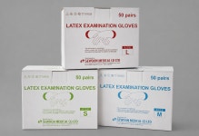 세운메디칼 라텍스장갑 50조 L 사이즈 멸균 병동용 진료용 색상 화이트 : 메디원스