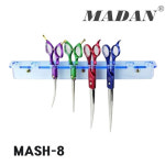 MADAN 마단 가위걸이 MASH-8 가위꽂이 보관대 애견 미용실진열 : 왈왈쇼핑