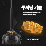 샌드백 스탠딩 가정용 복싱 펀치볼 권투 킥복싱 훈련 복싱바 스파링 연습 위빙 : 든해상사
