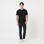 [평화산업] 냉감 라운드 반팔티 여름 근무복 사무실복 단체복 시원한 반팔티셔츠 남녀공 : 홍영상회