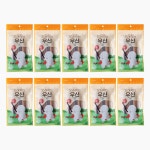 [대용량] 로렌츠 오래먹는 한우우신 강아지이갈이 소 껌 불리스틱 5P, 35g, 10개 : 로렌츠