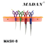 MADAN 마단 가위걸이 MASH-8 가위꽂이 보관대 애견 미용실진열 : 왈왈쇼핑
