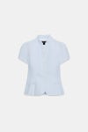6776 ZARA 자라 여자 반팔셔츠 차이나카라셔츠2162272 : 삼제이 글로벌