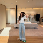 [당일]26SS 무이 카라 레이스 블라우스 : 바이초이스