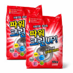 가루세제 파워크린업 세탁세제 드럼 일반세탁기겸용 10kg : 에이원퍼시픽