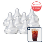 [슈퍼적립] 더블하트 모유실감 3세대 젖꼭지 8개입(SS/S/M/L/LL/3L)+커피 기프티콘 : 더블하트인증몰