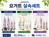 별빛목장 요거트 실속세트 플레인 블루베리 무항생제 원유 가족세트 : 별빛목장