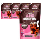더존 액상커피 대용량 아메리카노 PC방 독서실 스위트블랙, 1L, 5개 : 로하 LOHA