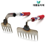 호미 잡초 뿌리 풀 뽑기 제거 5발 8발 원예 마당 대풍농자재 : 대풍몰
