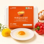 난각번호2번 계란 15구 무항생제 유정란 특대란 왕란 달걀 산지직송 : 하루해가평농장