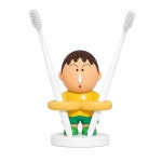맹구 칫솔꽂이 칫솔 걸이 스탠드 거치대 수납 받침대 홀더 욕실 인테리어 캐릭터 피규어 : 소다소다마켓