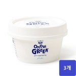 온드리목장 무가당 꾸덕한 그릭요거트 100g x 3개 : 온드리 목장