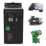 모터 주파수 컨트롤러 주파수 드라이브 VFD 1상 AC 200V 240V 입력 3PH AC 0 240V 4KW 모터용 출력 검정색 : 월드정보82