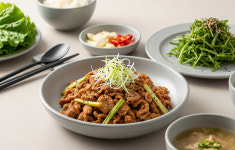 한라산 도야지 간장불고기 제주흑돼지 600g 비법레시피 간장소스 : 까씨네