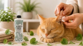 디얼스코 이어클리너 병풀추출물 70% 강아지 고양이 순한 귀세정제 500ml, 1개 : 호천펫