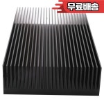트렌드 3X 이 뛰어난 실버 알루미늄 방열 핀 냉각 히트싱크 80X27X150MM LED 전력 트랜지스터 라디에이터 Ch용 : 사육공업사