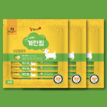 참좋은간식 이맛이 설레개 강아지 짜먹는간식 계란찜 야채 30p, 600g, 3개 : 부부 펫
