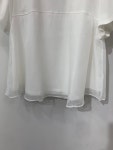 (77가능)노사 시스루 레이어드 플레어 반팔 티셔츠 3color : 씨샵인더룸