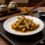 소포장,가정용고기반찬 궁채절임1kg(반찬단지) : 참맛식품몰