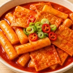 국물떡볶이 280g 4인분 간단조리 어묵 냉동 밀떡볶이 어묵포함 : 신대장떡볶이