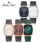 메티티솟 Mathey-Tissot H7919 5종 남성 사각 가죽시계 : 타임 스토리