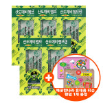 산도깨비 교환용 멤브렌 피톤치드 6g 5개 리필용 자동차 방향제 (깨끗한나라 휴대용 티슈 70매 1개 덤) : 로샵