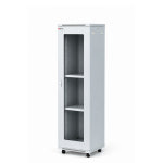 건창기술정보 케이지너트 슬림형 허브랙 2000mm, 그레이 : DWMART