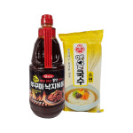 움트리 쭈꾸미 낙지 볶음 양념 2kg+오뚜기 옛날국수소면 900g 세트 불맛 불향 소스 : 머거보아