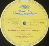줄리니 - Giulini - Tchaikovsky Symphonie Nr.6 Pathetique LP [성음-라이센스반] [상] : 감성오디오 LPCD 스토어