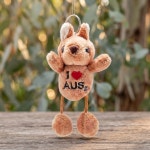 호주 I Love AUS 아이러브호주 댕글 캐릭터 키링 : ANZELLA